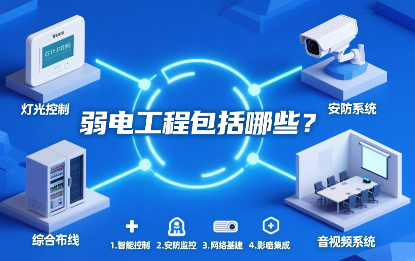 弱電工程包括哪些？百實(shí)科技給您整理一下